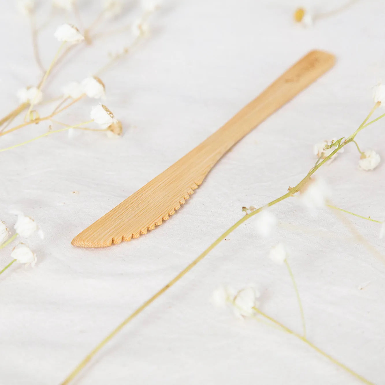  Natural Bamboo Knife Eco Beige Utensils art-noise.myshopify.com natural-bamboo-knife