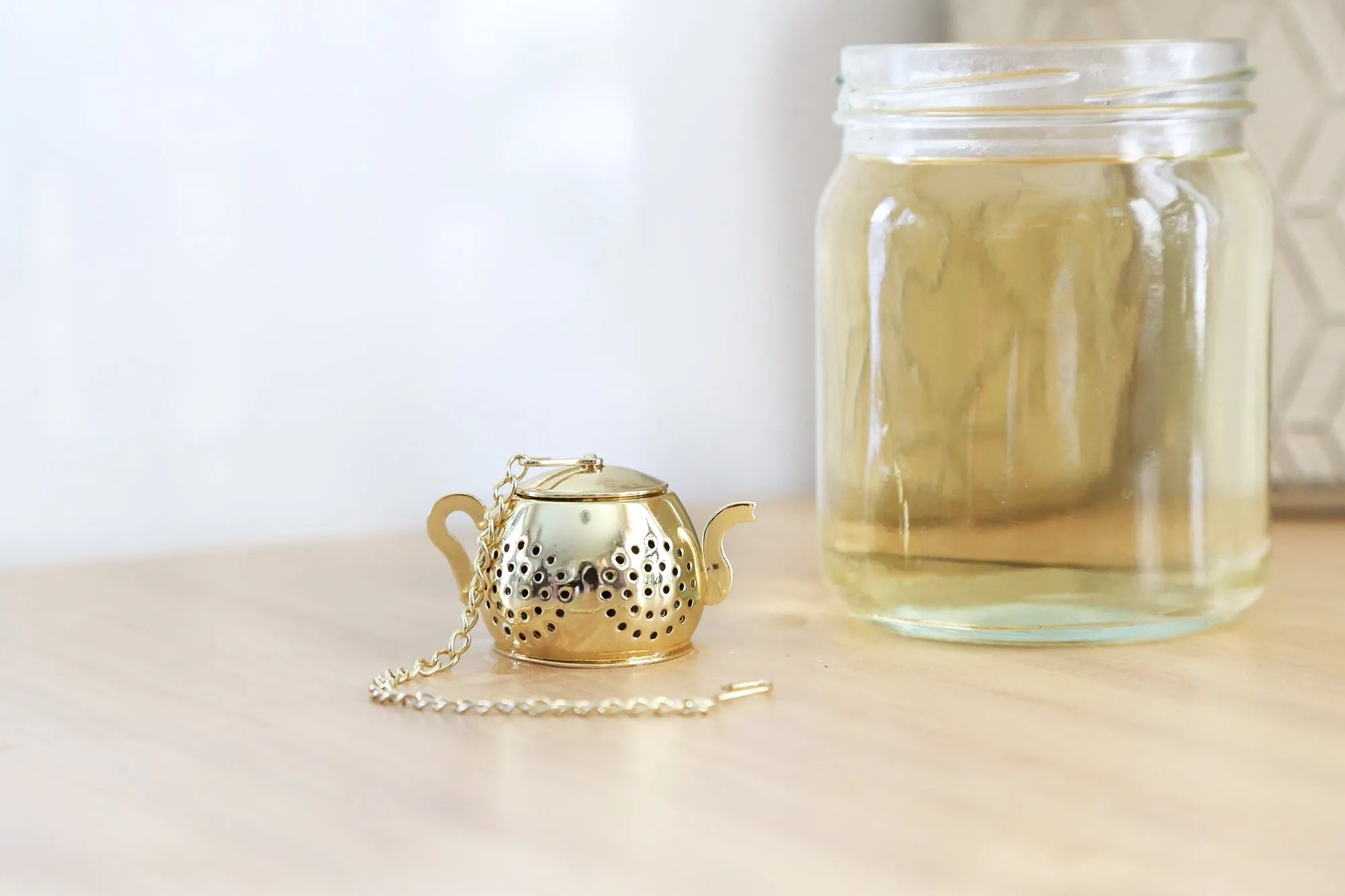  Gold Teapot Tea Infuser Eco Beige Tea Infuser art-noise.myshopify.com gold-teapot-tea-infuser