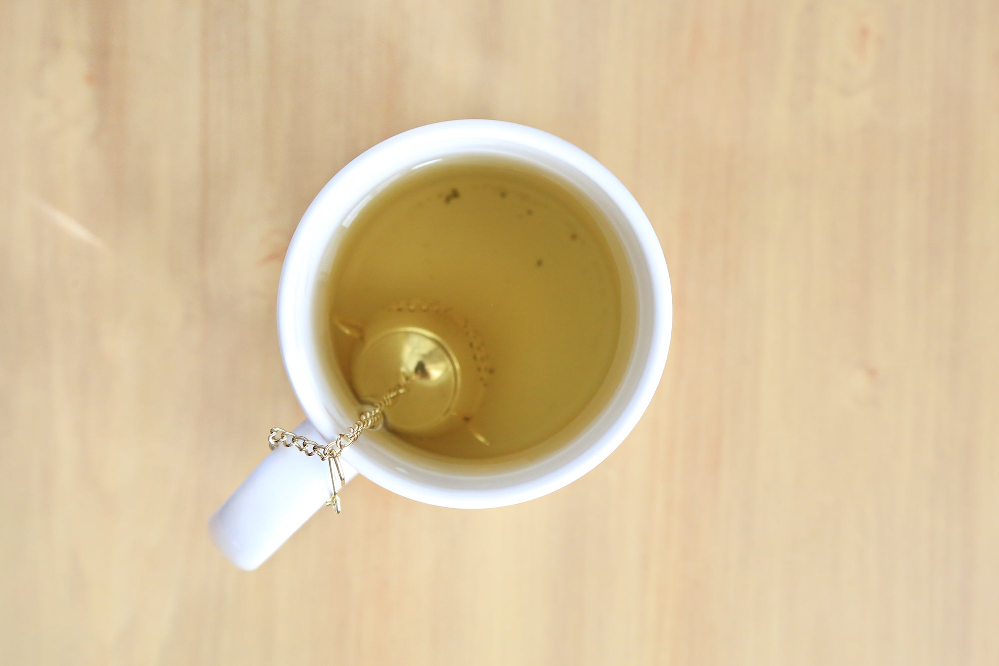 Gold Teapot Tea Infuser