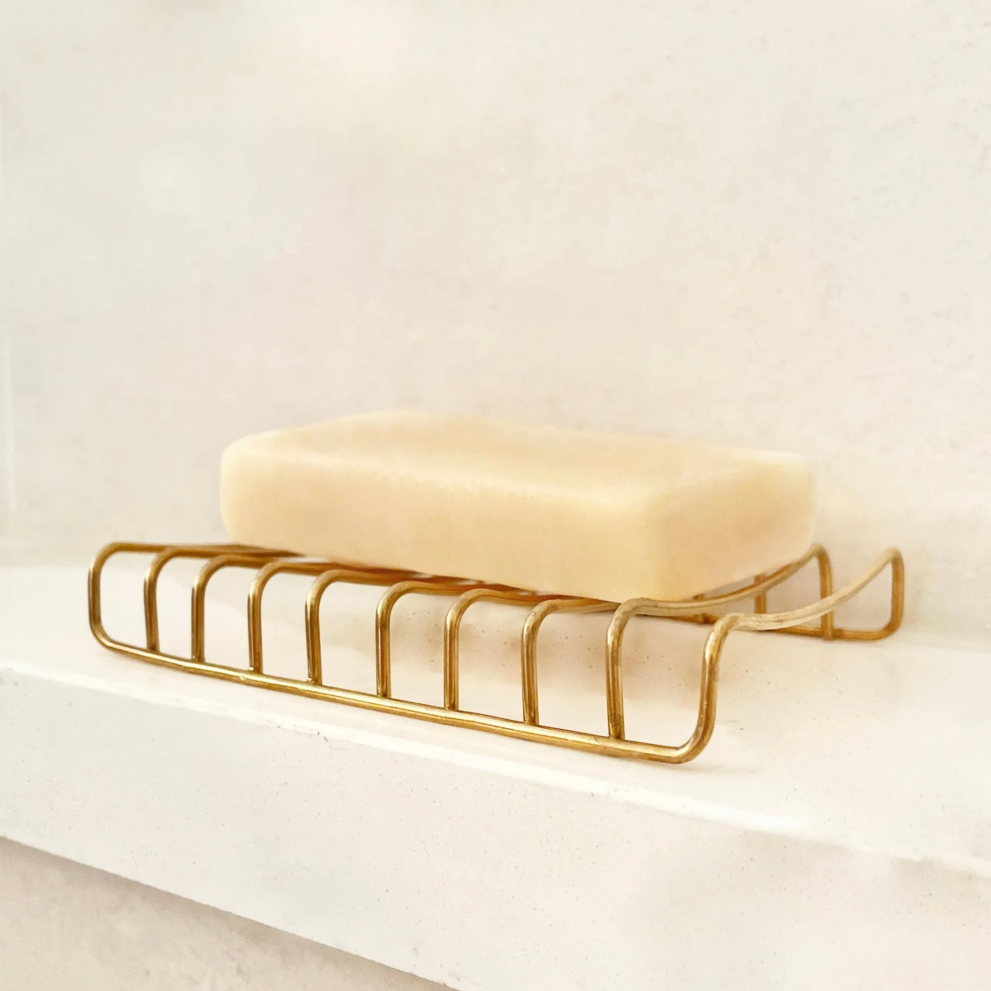  Gold Metal Soap Tray Eco Beige Soap Dishes & Holders art-noise.myshopify.com gold-metal-soap-tray