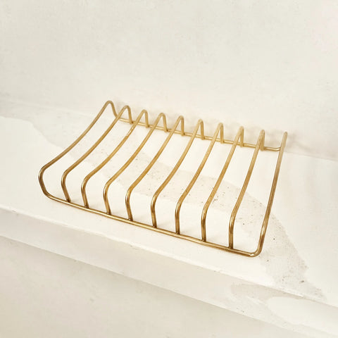  Gold Metal Soap Tray Eco Beige Soap Dishes & Holders art-noise.myshopify.com gold-metal-soap-tray