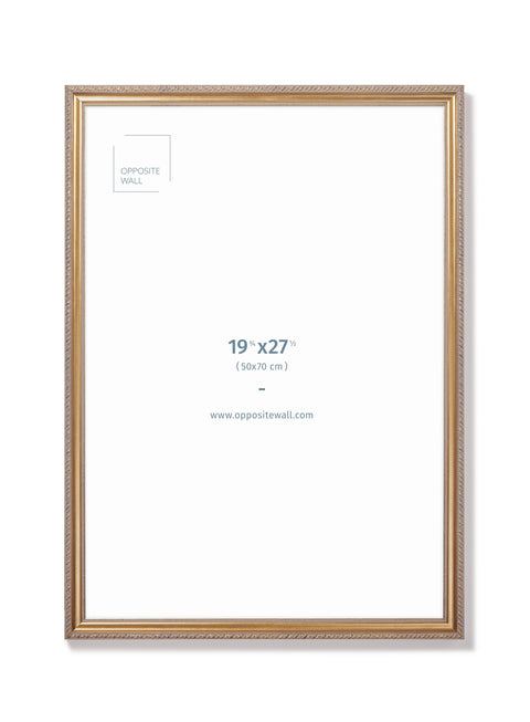Elena Vintage Frame, 19¾x27½ po | 50x70 cm Opposite Wall Frame art-noise.myshopify.com elena-vintage-frame-19-x27-po-50x70-cm