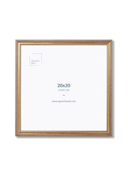 Elena Vintage Frame, 20x20 in | 51x51 cm Opposite Wall Frame art-noise.myshopify.com elena-vintage-frame-20x20-in-51x51-cm