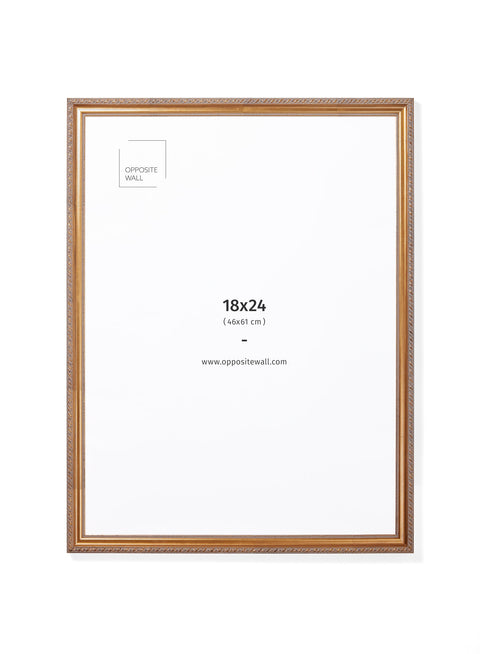 Elena Vintage Frame, 18x24 in | 46x61 cm Opposite Wall Frame art-noise.myshopify.com elena-vintage-frame-18x24-in-46x61-cm