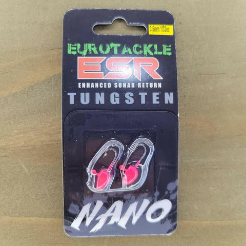 EuroTackle ESR Nano 3.5mm Jig Head Pink 2pcs