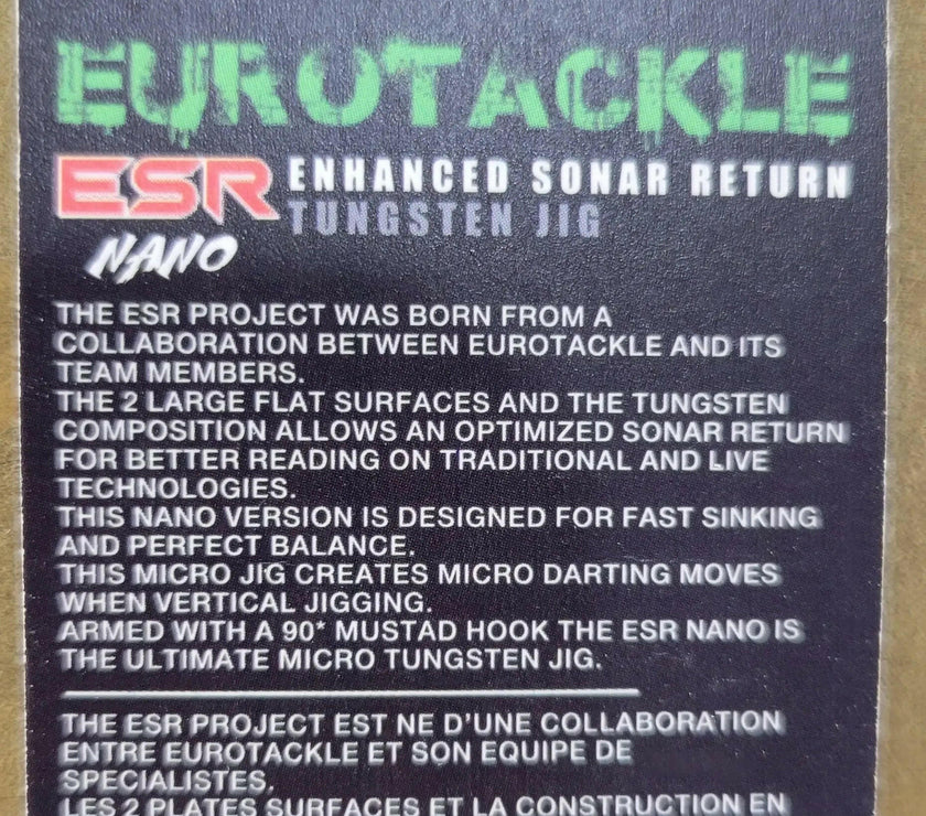 EuroTackle ESR Nano 3.5mm Jig Head Pink 2pcs