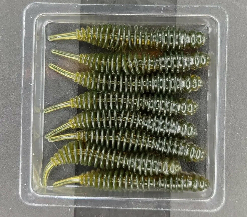 EuroTackle Fat Assasin Bait Green Pumpkin 8/pk