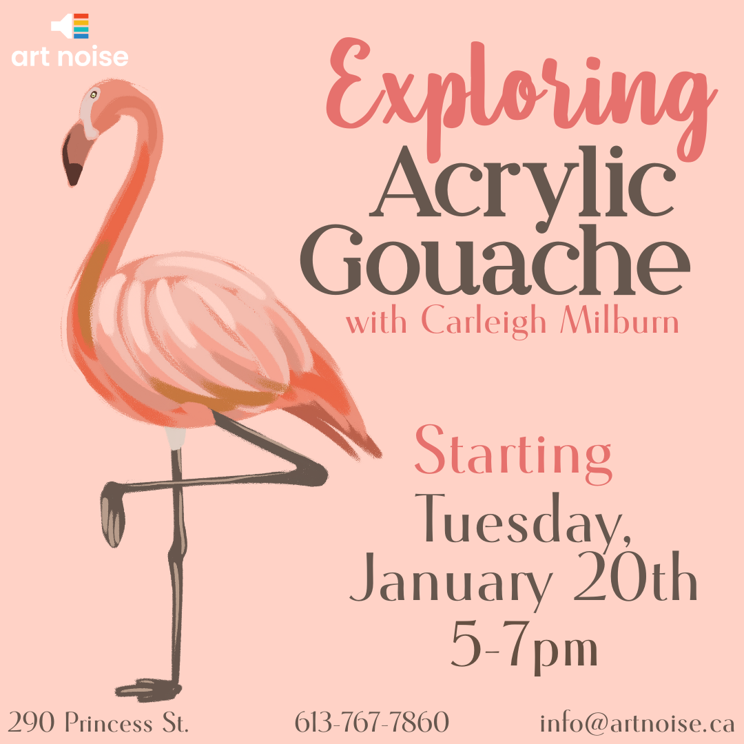 Exploring Gouache with Carleigh Milburn
