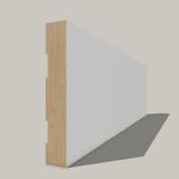 Flat Stock Casing – Modern Paulownia Door & Window Trim with Crisp, Square Edge Profile