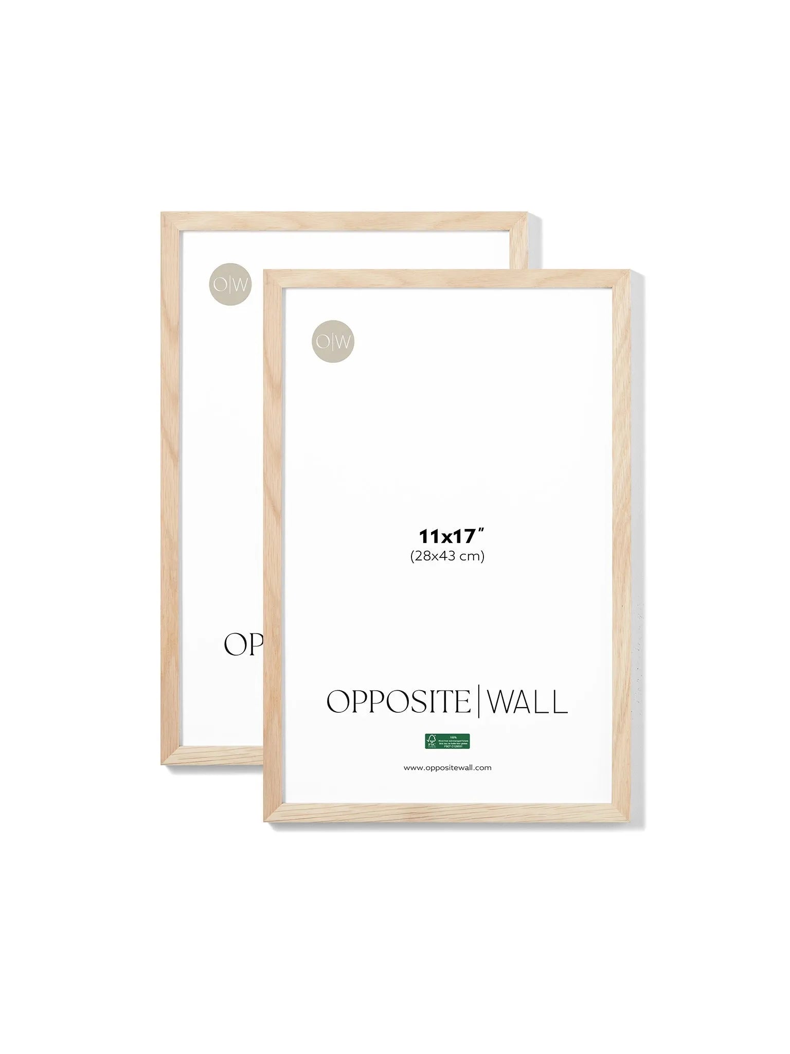 Solid Oak Frame (2 Pack), 11x17 in | 28x43 cm Opposite Wall Frame art-noise.myshopify.com solid-oak-frame-2-pack-11x17-in-28x43-cm Solid Oak Frame (2 Pack), 11x17 in | 28x43 cm Opposite Wall Frame art-noise.myshopify.com solid-oak-frame-2-pack-11x17-in-28x43-cm