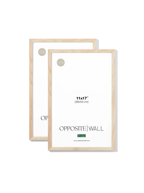 Solid Oak Frame (2 Pack), 11x17 in | 28x43 cm Opposite Wall Frame art-noise.myshopify.com solid-oak-frame-2-pack-11x17-in-28x43-cm Solid Oak Frame (2 Pack), 11x17 in | 28x43 cm Opposite Wall Frame art-noise.myshopify.com solid-oak-frame-2-pack-11x17-in-28x43-cm
