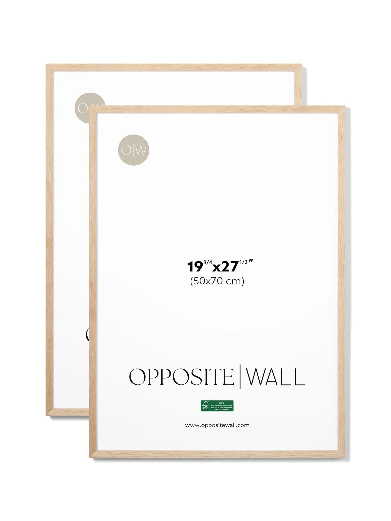 Solid Oak Frame (2 Pack), 19¾x27½ in | 50x70 cm Opposite Wall Frame art-noise.myshopify.com solid-oak-frame-2-pack-19-x27-in-50x70-cm Solid Oak Frame (2 Pack), 19¾x27½ in | 50x70 cm Opposite Wall Frame art-noise.myshopify.com solid-oak-frame-2-pack-19-x27-in-50x70-cm
