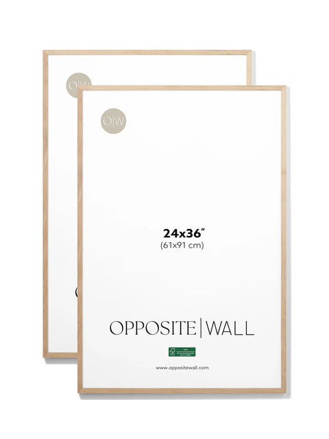 Solid Oak Frame (2 Pack), 24x36 in | 61x91 cm Opposite Wall Frame art-noise.myshopify.com solid-oak-frame-2-pack-24x36-in-61x91-cm Solid Oak Frame (2 Pack), 24x36 in | 61x91 cm Opposite Wall Frame art-noise.myshopify.com solid-oak-frame-2-pack-24x36-in-61x91-cm