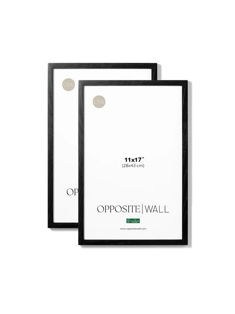 Black Oak Frame (2 Pack), 11x17 in | 28x43 cm Opposite Wall Frame art-noise.myshopify.com black-oak-frame-2-pack-11x17-in-28x43-cm Black Oak Frame (2 Pack), 11x17 in | 28x43 cm Opposite Wall Frame art-noise.myshopify.com black-oak-frame-2-pack-11x17-in-28x43-cm