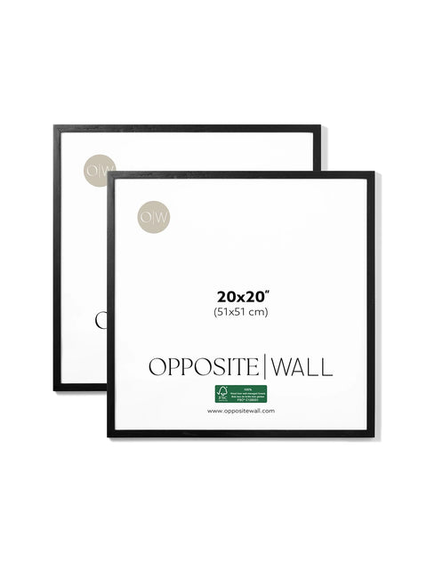 Black Oak Frame (2 Pack), 20x20 in | 51x51 cm Opposite Wall Frame art-noise.myshopify.com black-oak-frame-2-pack-20x20-in-51x51-cm Black Oak Frame (2 Pack), 20x20 in | 51x51 cm Opposite Wall Frame art-noise.myshopify.com black-oak-frame-2-pack-20x20-in-51x51-cm