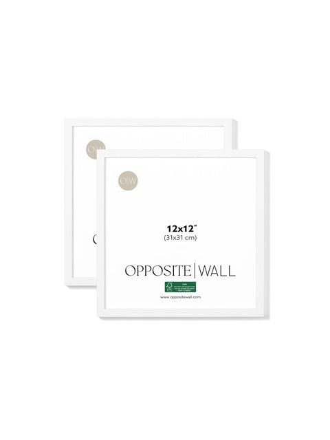 White Oak Frame (2 Pack), 12x12 in | 31x31 cm