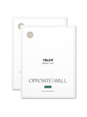 White Oak Frame (2 Pack), 18x24 in | 46x61 cm Opposite Wall Frame art-noise.myshopify.com white-oak-frame-2-pack-18x24-in-46x61-cm