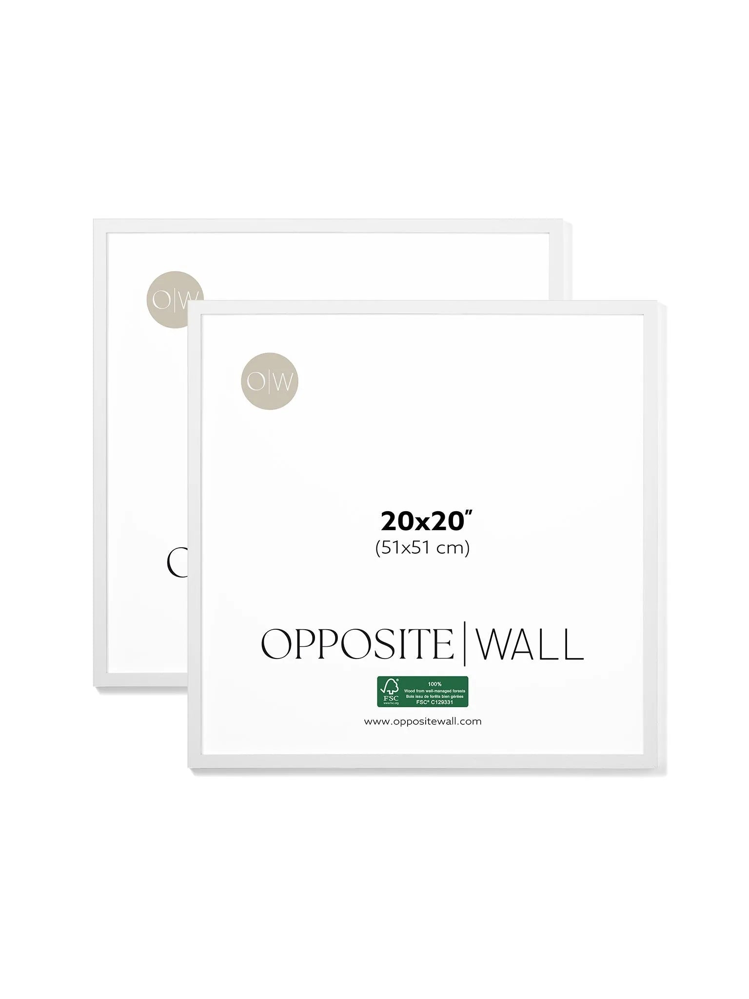 White Oak Frame (2 Pack), 20x20 in | 51x51 cm Opposite Wall Frame art-noise.myshopify.com white-oak-frame-2-pack-20x20-in-51x51-cm White Oak Frame (2 Pack), 20x20 in | 51x51 cm Opposite Wall Frame art-noise.myshopify.com white-oak-frame-2-pack-20x20-in-51x51-cm