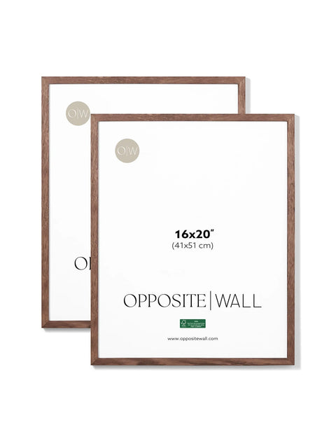 Dark Oak Frame (2 Pack), 16x20 in | 41x51 cm Opposite Wall Frame art-noise.myshopify.com dark-oak-frame-2-pack-16x20-in-41x51-cm Dark Oak Frame (2 Pack), 16x20 in | 41x51 cm Opposite Wall Frame art-noise.myshopify.com dark-oak-frame-2-pack-16x20-in-41x51-cm
