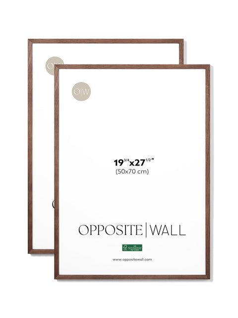Dark Oak Frame (2 Pack), 19¾x27½ in | 50x70 cm