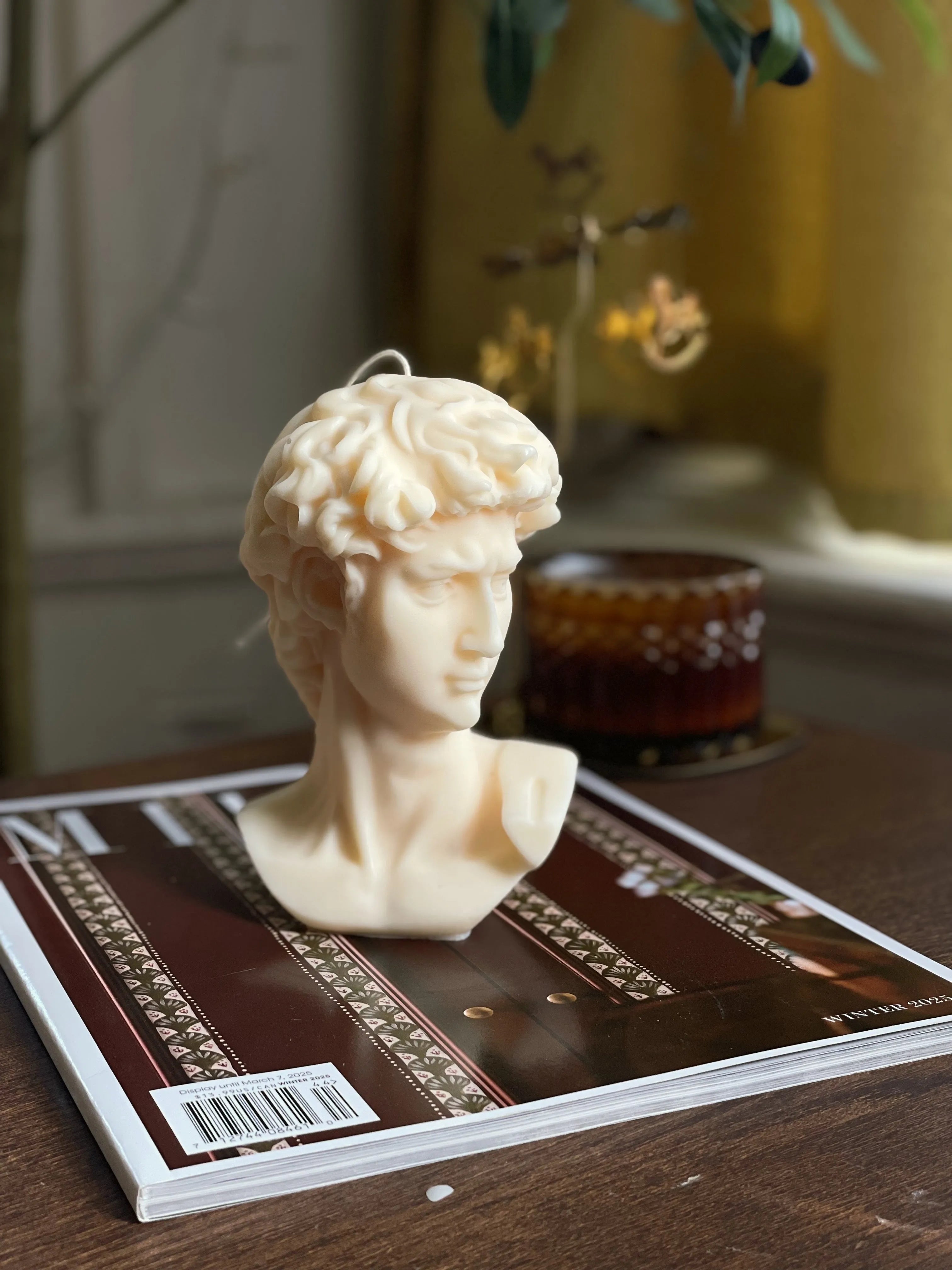 David Bust Eloise and Oliver Sculpture Candle art-noise.myshopify.com david-bust David Bust Eloise and Oliver Sculpture Candle art-noise.myshopify.com david-bust