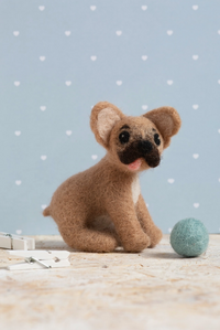 Hawthorn Handmade French Bulldog Mini Needle Felting Kit - Art Noise