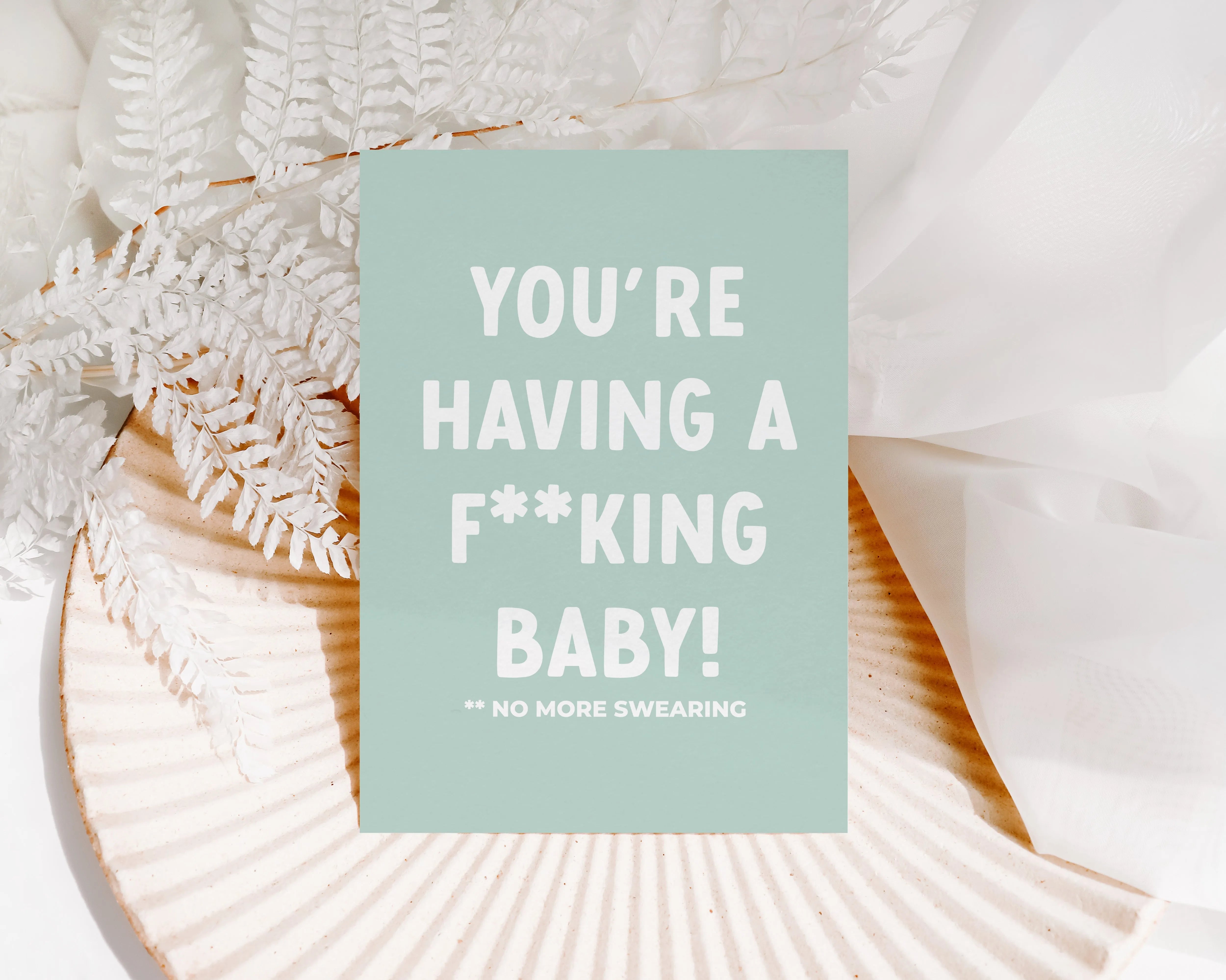 You're having a f**king baby Creativien product_type art-noise.myshopify.com youre-having-a-f-king-baby You're having a f**king baby Creativien  art-noise.myshopify.com youre-having-a-f-king-baby