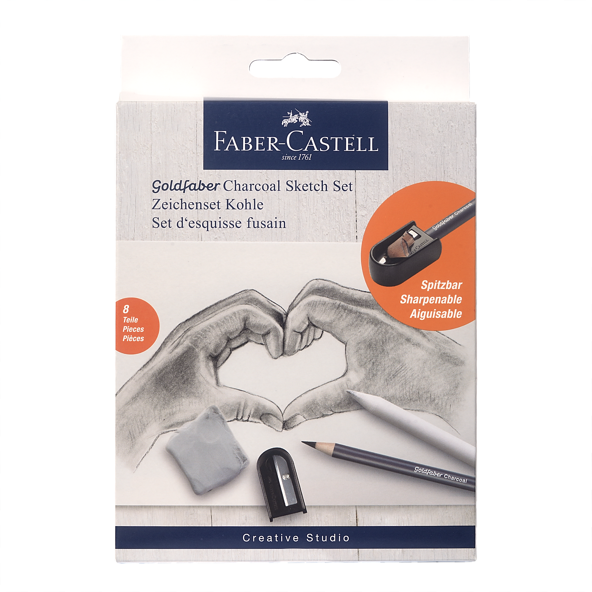 Faber-Castell - Goldfaber Charcoal Pencil Set - Art Noise
