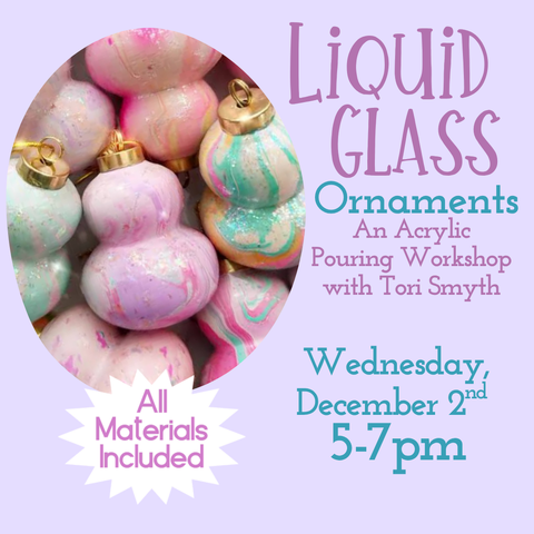 Liquid Glass Ornaments