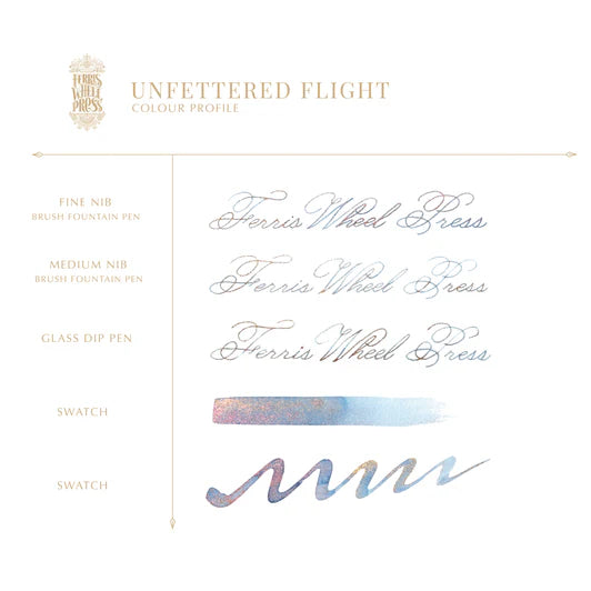 Ferris Wheel Press - FerriTales Wild Swans - Unfettered Flight Ink - Art Noise
