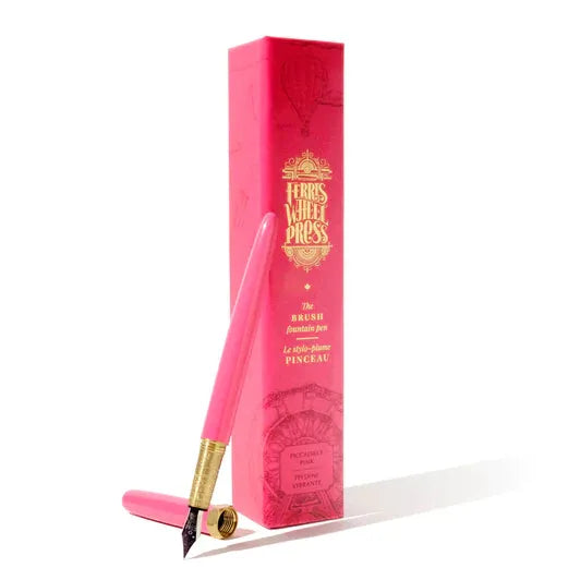 Ferris Wheel Press - Brush Fountain Pen Fine - Piccadilly Pink