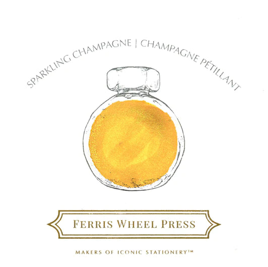 Ferris Wheel Press - 38ml Fountain Pen Ink - Sparkling Champagne - Art Noise