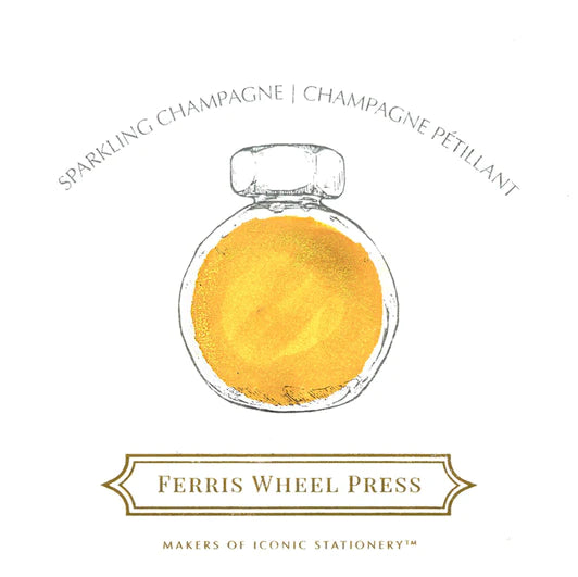 Ferris Wheel Press - 38ml Fountain Pen Ink - Sparkling Champagne