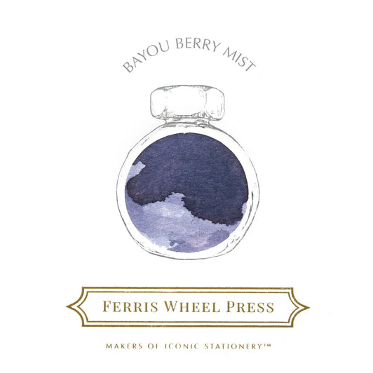 Ferris Wheel Press - 38ml Fountain Pen Ink - Bayou Berry Mist - Art Noise