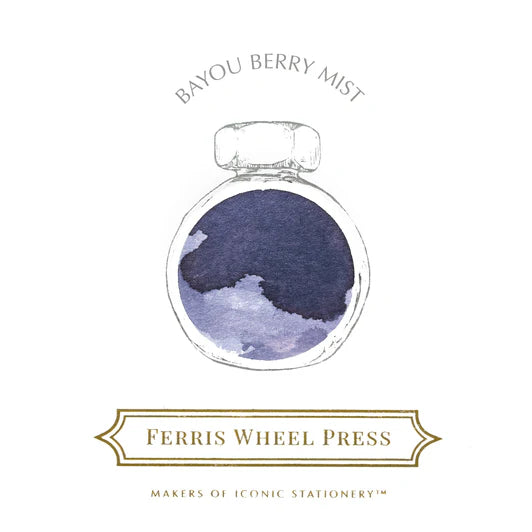 Ferris Wheel Press - 38ml Fountain Pen Ink - Bayou Berry Mist