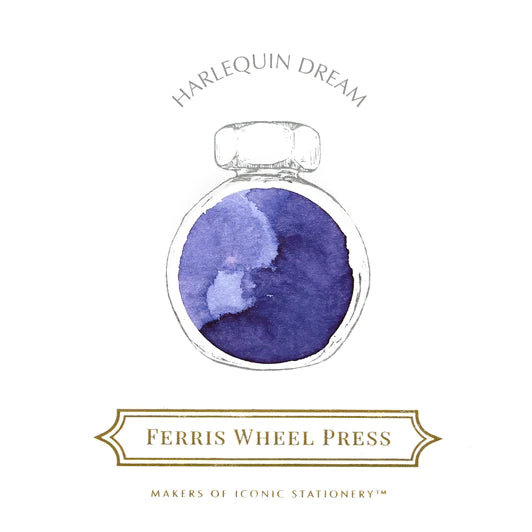 Ferris Wheel Press - 38ml Fountain Pen Ink - Harlequin Dream