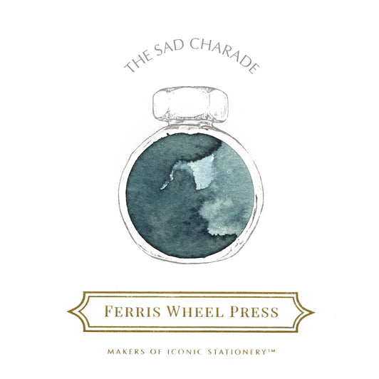 Ferris Wheel Press - 38ml Fountain Pen Ink - The Sad Charade - Art Noise