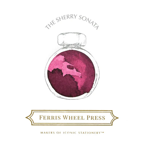 Ferris Wheel Press - 38ml Fountain Pen Ink - Sherry Sonata - Art Noise