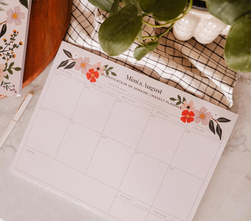 Flower Bomb - Weekly Planner