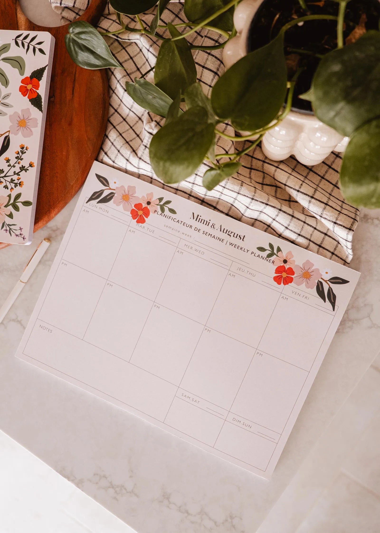 Flower Bomb - Weekly Planner Mimi & August Calendars, Organizers & Planners art-noise.myshopify.com flower-bomb-weekly-planner Flower Bomb - Weekly Planner Mimi & August Calendars, Organizers & Planners art-noise.myshopify.com flower-bomb-weekly-planner