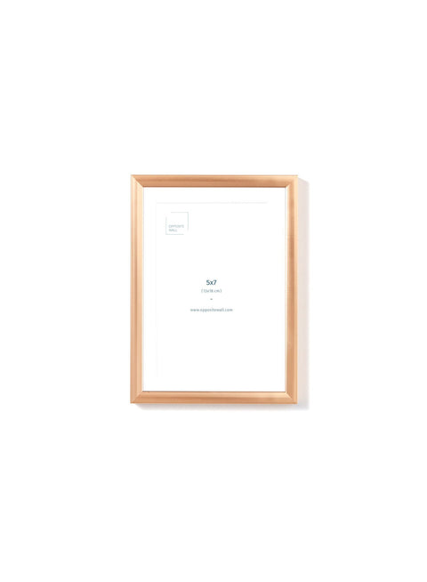 Gold Metal Frame, 5x7 in | 13x18 cm