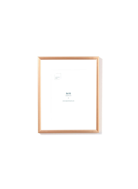 Gold Metal Frame, 8x10 in | 20x25 cm Opposite Wall Frame art-noise.myshopify.com gold-metal-frame-8x10-in-20x25-cm