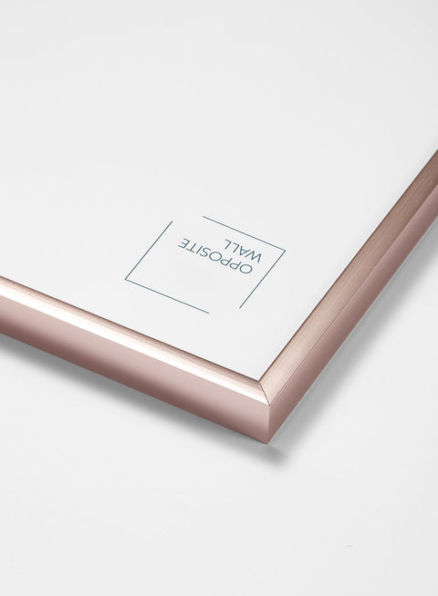 Rose Gold Metal Frame, 12x16 in | 31x41 cm