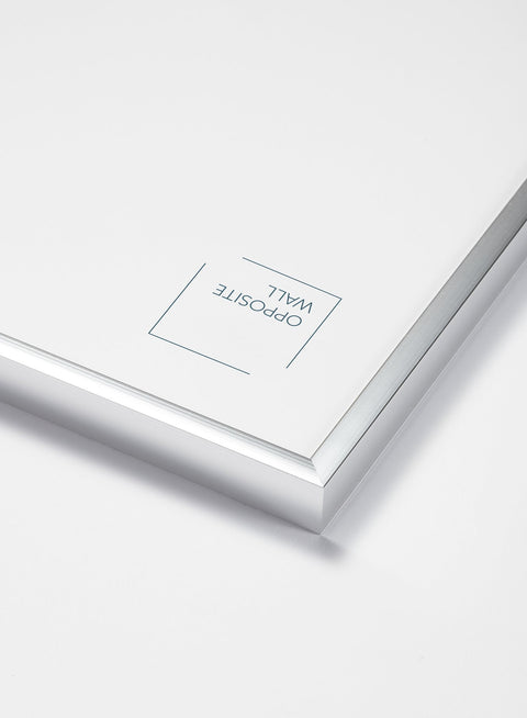 Silver Metal Frame, 8x10 in | 20x25 cm