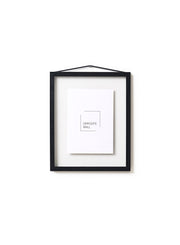 Floating Black Oak Frame, 8x10 in | 20x25 cm