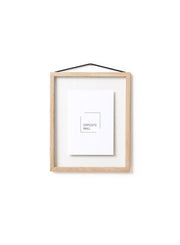 Floating Solid Oak Frame, 8x10 in | 20x25 cm
