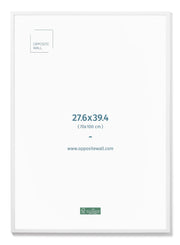 White Oak Frame, 28x39 in | 70x100 cm Opposite Wall Frame art-noise.myshopify.com white-oak-frame-28x39-in-70x100-cm