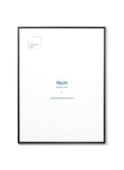 Black Metal Frame, 18x24 in | 46x61 cm Opposite Wall Frame art-noise.myshopify.com black-metal-frame-18x24-in-46x61-cm