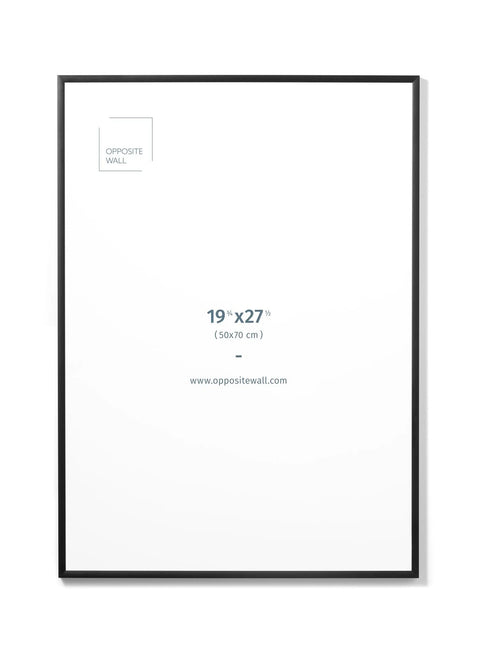 Black Metal Frame, 19¾x27½ in | 50x70 cm Opposite Wall Frame art-noise.myshopify.com black-metal-frame-19-x27-in-50x70-cm Black Metal Frame, 19¾x27½ in | 50x70 cm Opposite Wall Frame art-noise.myshopify.com black-metal-frame-19-x27-in-50x70-cm