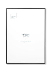 Black Metal Frame, 19¾x27½ in | 50x70 cm Opposite Wall Frame art-noise.myshopify.com black-metal-frame-19-x27-in-50x70-cm